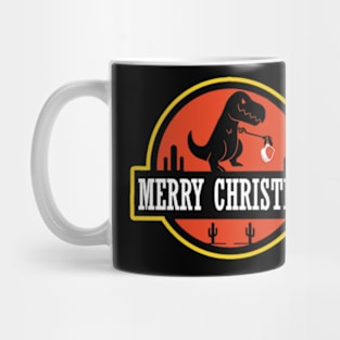 Baby Saurus Xmas boys Mug